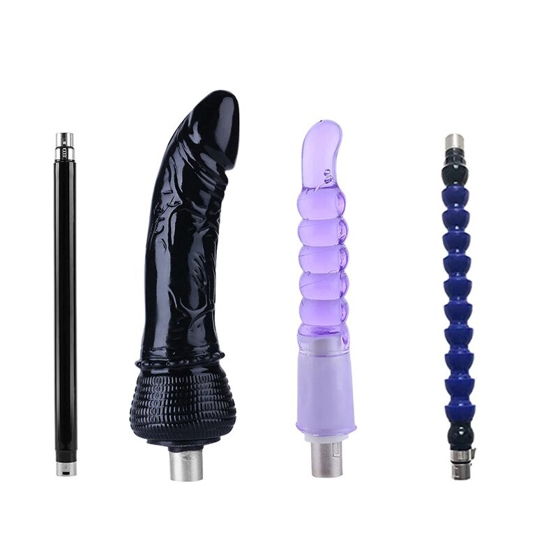 Accessori per Macchine da Sesso Jessky - Set da 4 pezzi con Connettore 3XLR per Coppie