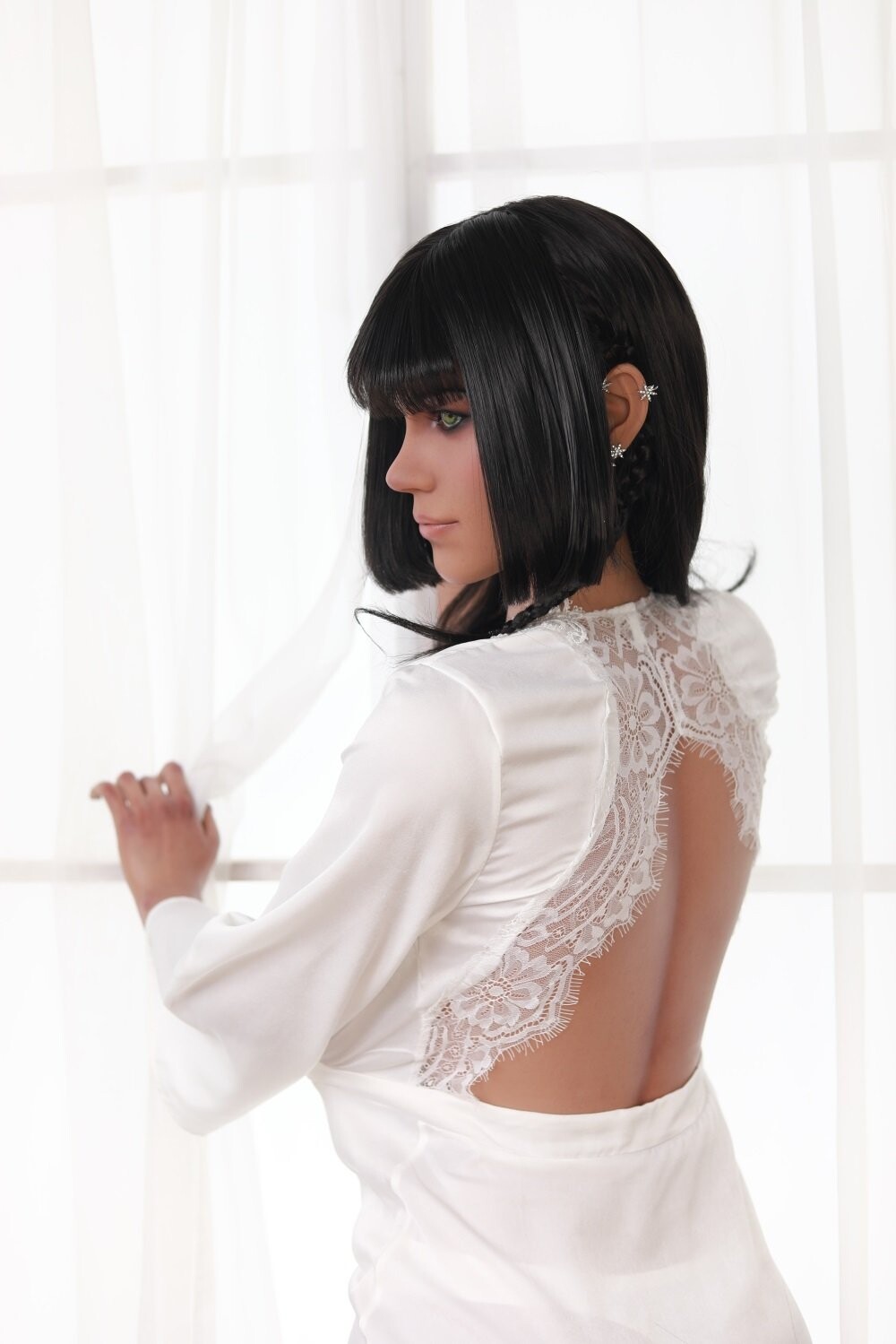 Bambola sessuale in silicone realistico con grandi seni 175cm/5ft9 per adulti