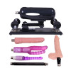 Automatic Sexual Machine Gun con 5 allegati per dildo. Realizza macchine dell'amore