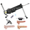 Premium Sex Machine Telecomando con 3PCS Giganti Dildos e Ventosa