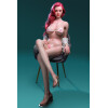 bambola sessuale in silicone con scheletro orale e vagina realistica 5.51ft/168cm