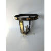 Dispositivo di Castità Femminile in Acciaio Inossidabile Regolabile Modello-T Cintura di Castità Dispositivi di Restraint SM Bondage con Plug Anale Vaginale Mutande di Castità