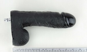 9.4'' Massive Monstrous Dildo Attachment for Premium Sex Machine Black